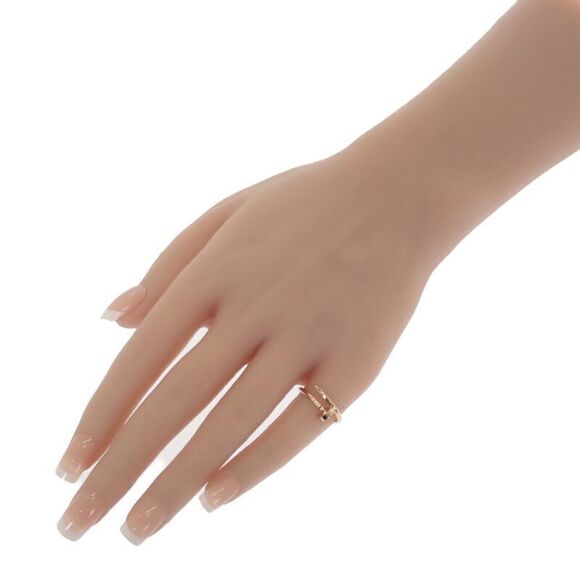 Cartier Juste Un Clou Small Size 9 B4225849 Ring 18K Pink Gold 18k Pink Gold - Picture 9 of 11